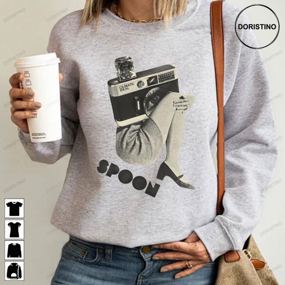 Spoon Band Retro Artwork Awesome Shirts